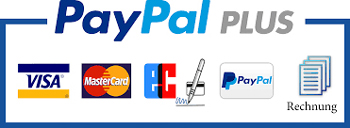 Bequem und sicher bezahlen mit PayPal!