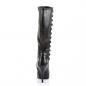 Preview: Sale ARENA-208 Funtasma Damen High Heels kniehohe Stiefel schwarz Lederoptik 36