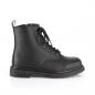 Preview: Sale BOLT-100 vegane DemoniaCult Herren 8-Loch Kampf Stiefeletten Boots schwarz 43