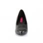 Preview: Sale IVINE-420 Pleaser Pink Label classic pump black vegan leather 40