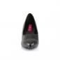 Preview: Sale DIVINE-420 Pleaser Pink Label classic pump black vegan leather 41
