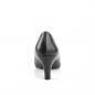 Preview: Sale IVINE-420 Pleaser Pink Label classic pump black vegan leather 40