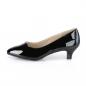 Preview: Sale FAB-420 chice Pleaser Pink Label Damen Pumps 5cm Absatz schwarz Lack Übergrößen 41