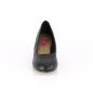 Preview: Sale FEFE-01 Pleaser Damen Pumps atmungsaktive Trikotsohle schwarz Lederlook 42