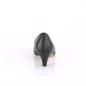 Preview: Sale FEFE-01 Pleaser Damen Pumps atmungsaktive Trikotsohle schwarz Lederlook 42