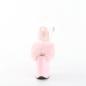 Preview: FLAMINGO-808FUR Damen Plateau Riemchen Sandaletten klar babypink mit Kunstfell