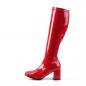 Preview: Auktion GOGO-300 bequeme Funtasma Damen Stretchstiefel Boots rot Lack 37