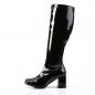 Preview: Sale GOGO-300WC extraweite Funtasma Damen Stretchstiefel Boots schwarz Lack 43