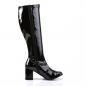 Preview: Sale GOGO-300WC extraweite Funtasma Damen Stretchstiefel Boots schwarz Lack 43