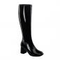 Preview: Sale GOGO-300WC extraweite Funtasma Damen Stretchstiefel Boots schwarz Lack 43
