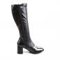 Preview: GOGO-300XRAY Funtasma Damen Stretchstiefel Boots schwarz matt weiß Röntgenprint