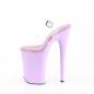 Preview: INFINITY-908 Pleaser Damen High Heels Plateau klare Riemchen Sandaletten lavendel