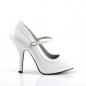 Preview: Sale PRETTY-50 Funtasma Damen Plateau High Heels Riemchen Pumps weiß Lack Innen Leolook 36