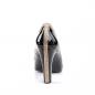 Preview: Sale QUEEN-04 Pleaser Pink Label round toe pump with rhinstones black patent 40