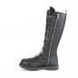 Preview: Sale RIOT-21MP DemoniaCult vegan unisex men women steel toe knee boot black matte 40