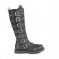 Preview: Sale RIOT-21MP DemoniaCult vegan unisex men women steel toe knee boot black matte 40