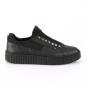 Preview: Sale SNEEKER-125 DemoniaCult Damen Schuhe Sneaker schwarz Canvas Lederlook 37