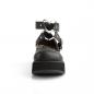 Preview: Sale SPRITE-02 DemoniaCult platform pump shoes ankle strap heart o-ring black matte 42