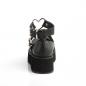 Preview: Sale SPRITE-02 DemoniaCult platform pump shoes ankle strap heart o-ring black matte 42
