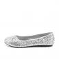 Preview: Sale STAR-16G Funtasma Damen Disco Ballerina Lack Schleife silber Glitter 41