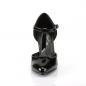 Preview: Sale VANITY-415 Pleaser high heels t-strap pump black patent 35