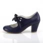 Preview: Auktion WIGGLE-32 Pin Up Couture Mary Jane Damen Pumps Herz Cutouts navy blau 42