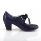 Preview: Auktion WIGGLE-32 Pin Up Couture Mary Jane Damen Pumps Herz Cutouts navy blau 42