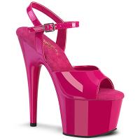 ADORE-709 Pleaser High Heels Platform Sandal hot pink patent
