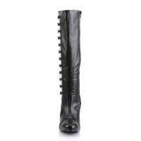 Sale ARENA-208 Funtasma Damen High Heels kniehohe Stiefel schwarz Lederoptik 36