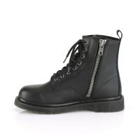 Sale BOLT-100 vegane DemoniaCult Herren 8-Loch Kampf Stiefeletten Boots schwarz 43