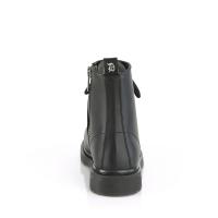 Sale BOLT-100 vegane DemoniaCult Herren 8-Loch Kampf Stiefeletten Boots schwarz 43