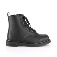 Sale BOLT-100 vegane DemoniaCult Herren 8-Loch Kampf Stiefeletten Boots schwarz 43