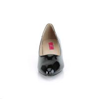 Sale FAB-420 chice Pleaser Pink Label Damen Pumps 5cm Absatz schwarz Lack Übergrößen 41