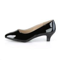 Sale FAB-420 chice Pleaser Pink Label Damen Pumps 5cm Absatz schwarz Lack Übergrößen 41