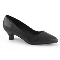 FAB-420 Chice Pleaser Pink Label Damen Pumps 5cm Absatz schwarz matt Übergrößen