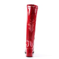 Auktion GOGO-300 bequeme Funtasma Damen Stretchstiefel Boots rot Lack 37