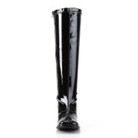 Sale GOGO-300WC extraweite Funtasma Damen Stretchstiefel Boots schwarz Lack 43
