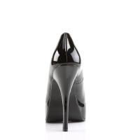 Sale INDULGE-520 Devious Damen High-Heels Plateaupumps schwarz Lack 41