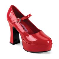 Sale MARYJANE-50 Funtasma High-Heels Damen Plateau Riemchenpumps rot Lack 38