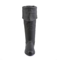 MAVERICK-8812 Funtasma Männer Herren Stiefel schwarz Echt Leder Piraten Glockenschaft 42