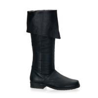 MAVERICK-8812 Funtasma Männer Herren Stiefel schwarz Echt Leder Piraten Glockenschaft