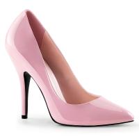 SEDUCE-420 erotische Pleaser High-Heels Stiletto Pumps babypink Lack