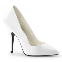 SEDUCE-420 sexy Pleaser high heels stiletto pumps white patent