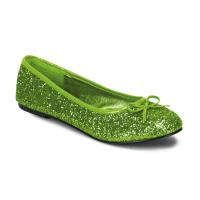 STAR-16G Funtasma günstiger Damen Disco Ballerina Lack Schleife lindgrün Glitter