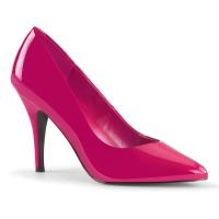 Sale VANITY-420 Pleaser vegane Damen High-Heels Stilettoabsatz Pumps hotpink Lack 41