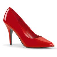 Sale VANITY-420 Pleaser high heels classic pump red patent 42