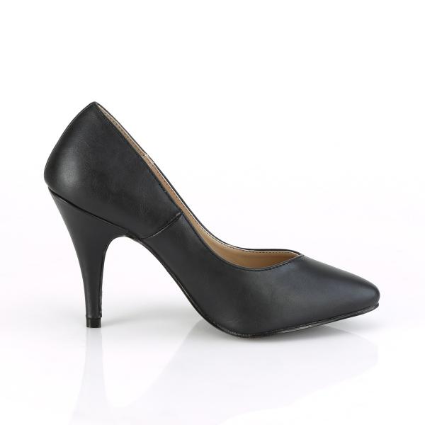 Sale DREAM-420W Pleaser Pink Label high heels classic pump black matte wide width 43