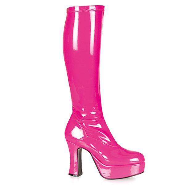 SaleEXOTICA-2000 Funtasma High-Heels Plateaustiefel Gogo Boots hotpink Stretchlack 38