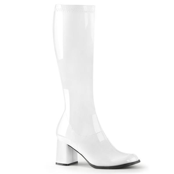 Sale GOGO-300 Funtasma boots stretch white patent 42