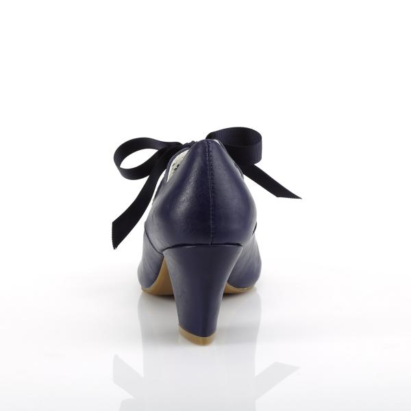 Auktion WIGGLE-32 Pin Up Couture Mary Jane Damen Pumps Herz Cutouts navy blau 42